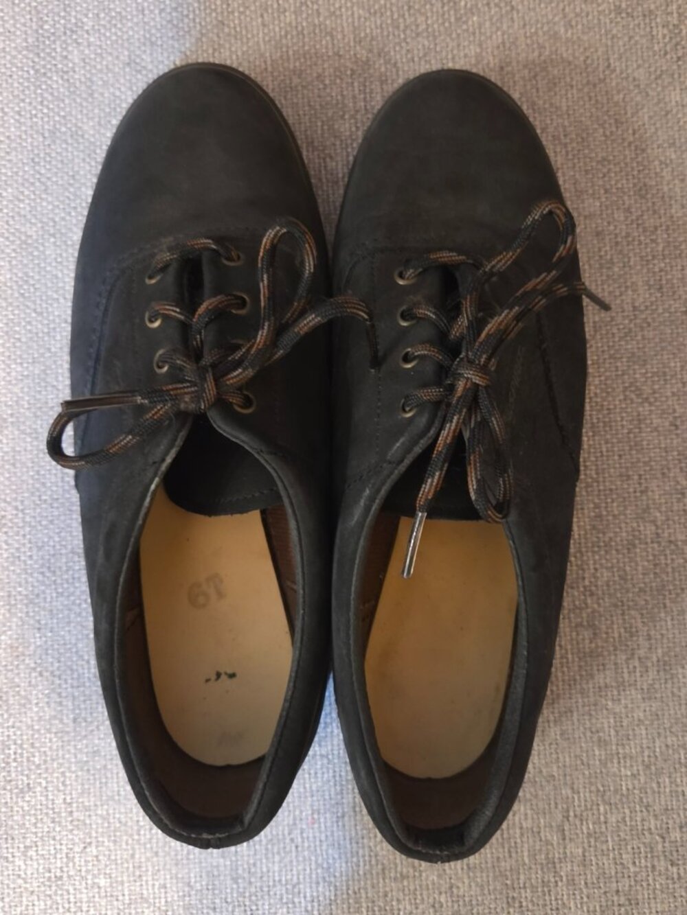Easy Spirit Black Lace-Up Shoes Size 6.5D